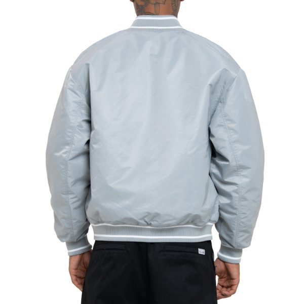 画像8: PRO CLUB プロクラブ 【Comfort Wide Satin Baseball Jacket】 スタジャン スタジアムジャケット アウター (8)