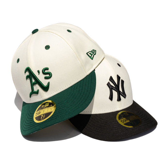 アンダーバイザーにペイズリー柄を配したシリーズ。 LP59FIFTY NY A's