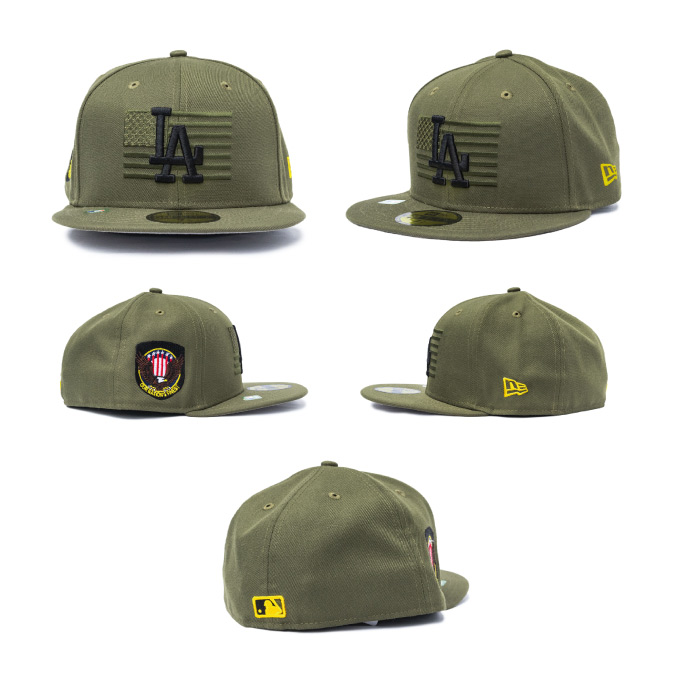 新発売】 NEW US734 Forces Armed ドジャース 59FIFTY ERA 帽子