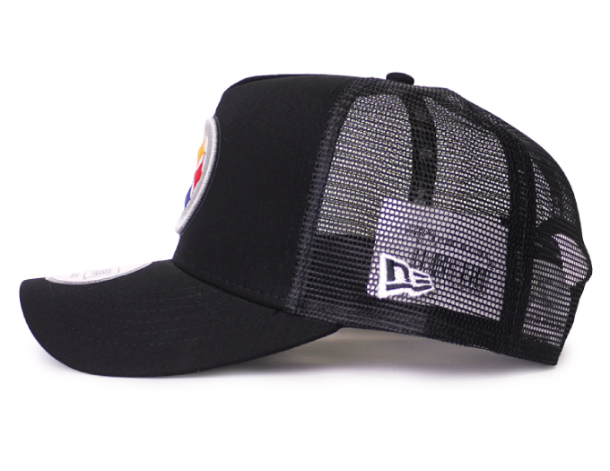 NFL ピッツバーグ スティーラーズ!! NEW ERA 940 メッシュキャップ 黒