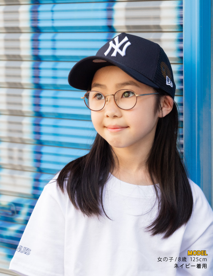 汗かきな子供でも安心♪ ニューエラ 【子供用 メッシュキャップ】 NY ヤンキース NEWERA