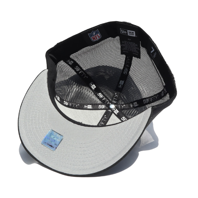 日本未流通 ニューエラusa限定モデル Raiders レイダース 59fifty メッシュキャップ