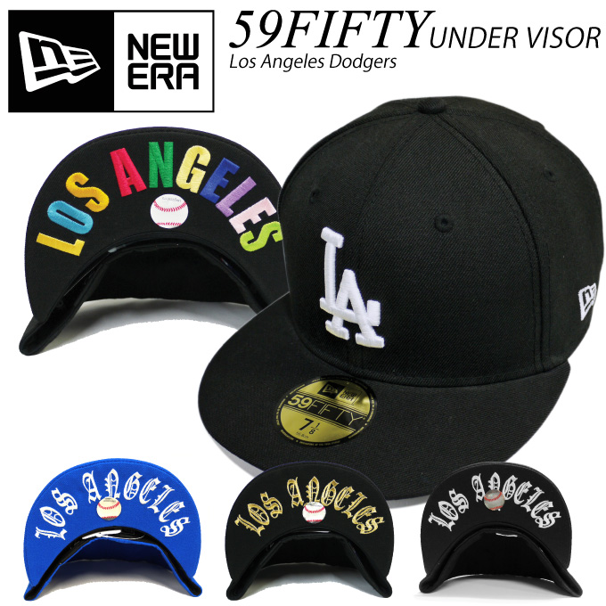 New Era Cap La Under Visor ニューエラ キャップ ロサンゼルスドジャース アンダーバイザー 59fifty 5950 Criminal クリミナル