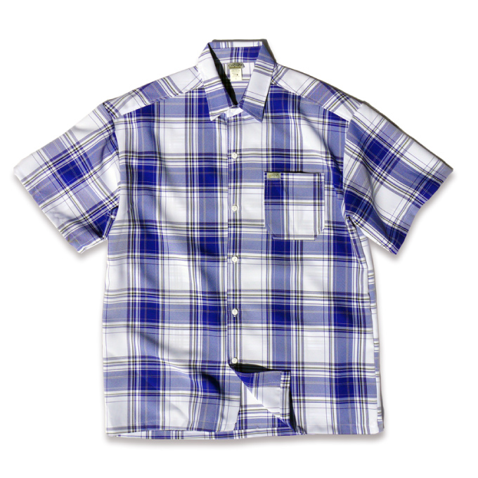 Caltop カルトップ XL チェック シャツ チカーノ 半袖シャツ USA-