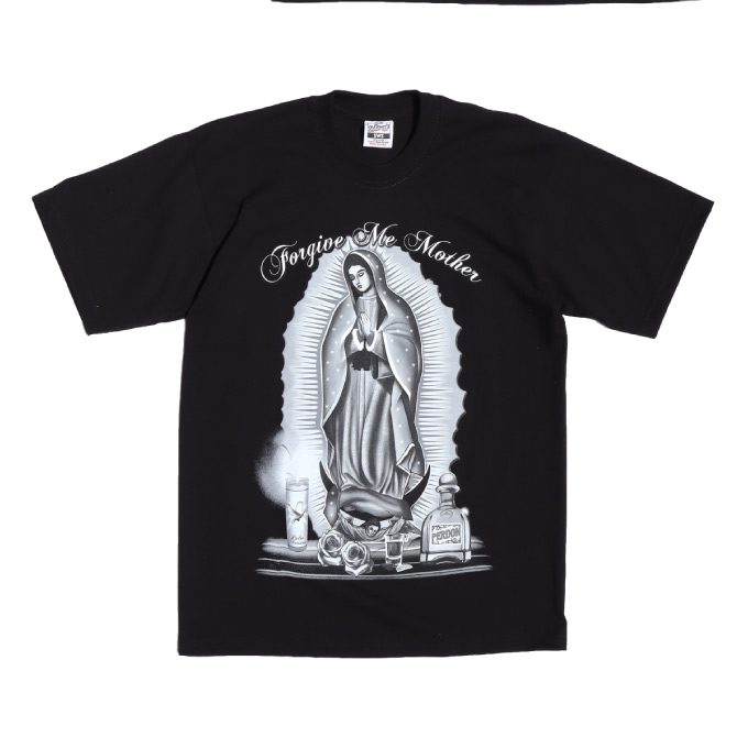 CHRISTIAN AUDIGIER Tシャツ 希少オリジナルブライト マリア様-