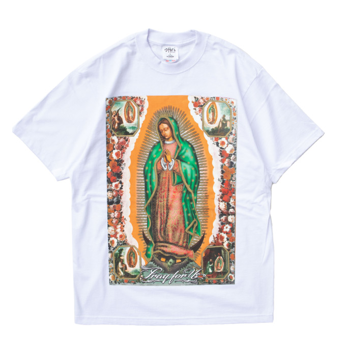 CHRISTIAN AUDIGIER Tシャツ 希少オリジナルブライト マリア様-