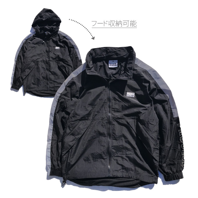 柔らかい PRO CLUB WINDBREAKER ナイロンジャケット savingssafari.com