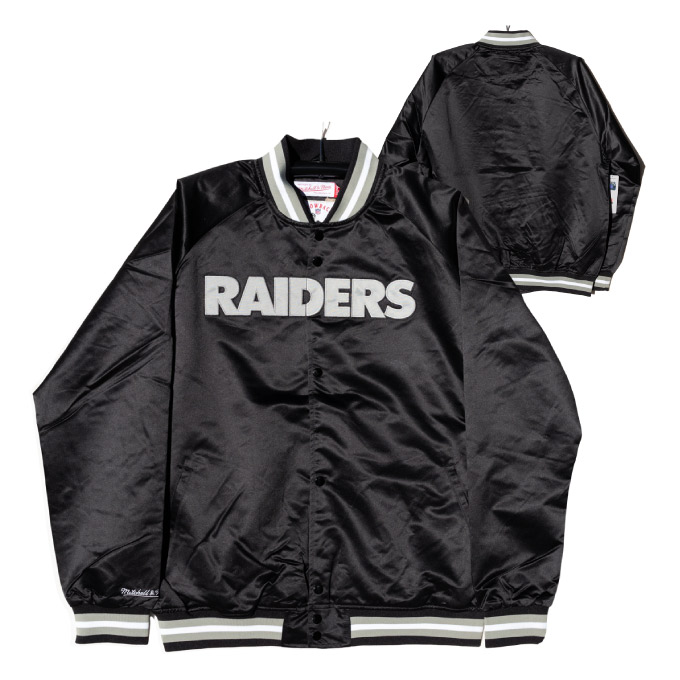 ☆早い者勝ち☆RAIDERS レイダース サテン スタジャン - スタジャン