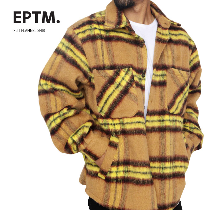EPTM フランネルシャツジャケット